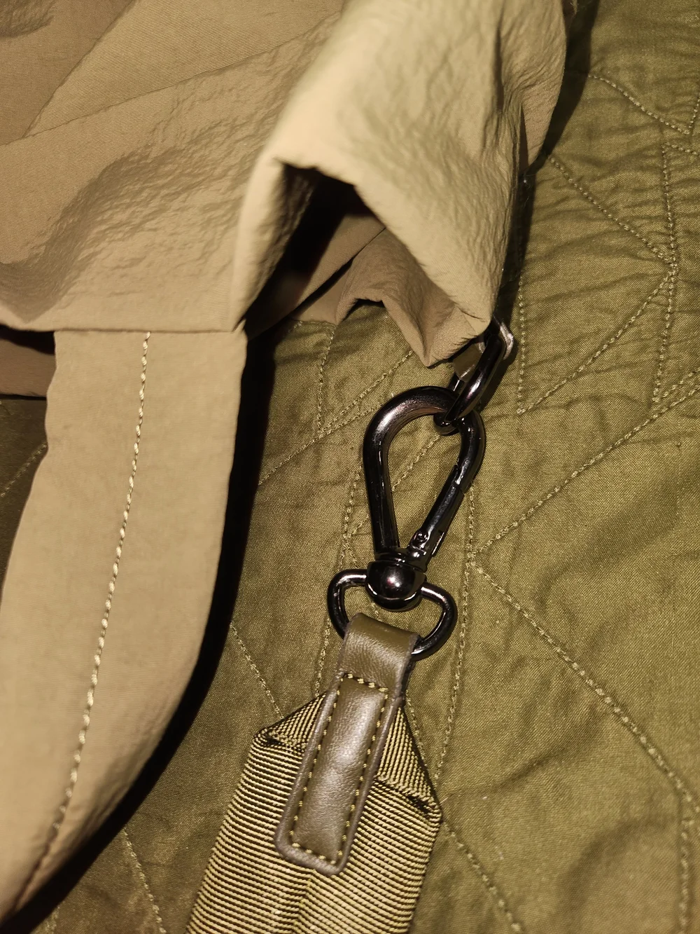 lululemon athletica On My Level Green Nylon Tote Bag